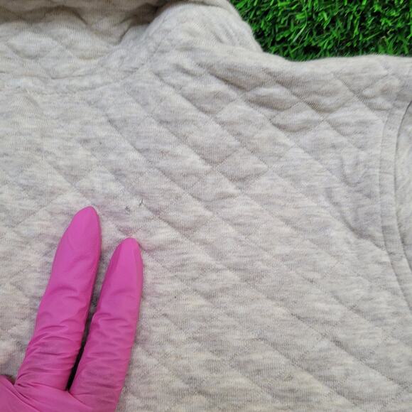 Patagonia Pullover Sweater Small 19x22 Beige Blue - Picture 3 of 16